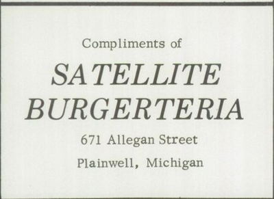 Satellite Burgerteria (Schwarzs Chuck Wagon, Charlies Chuck Wagon) - 1975 Ad
